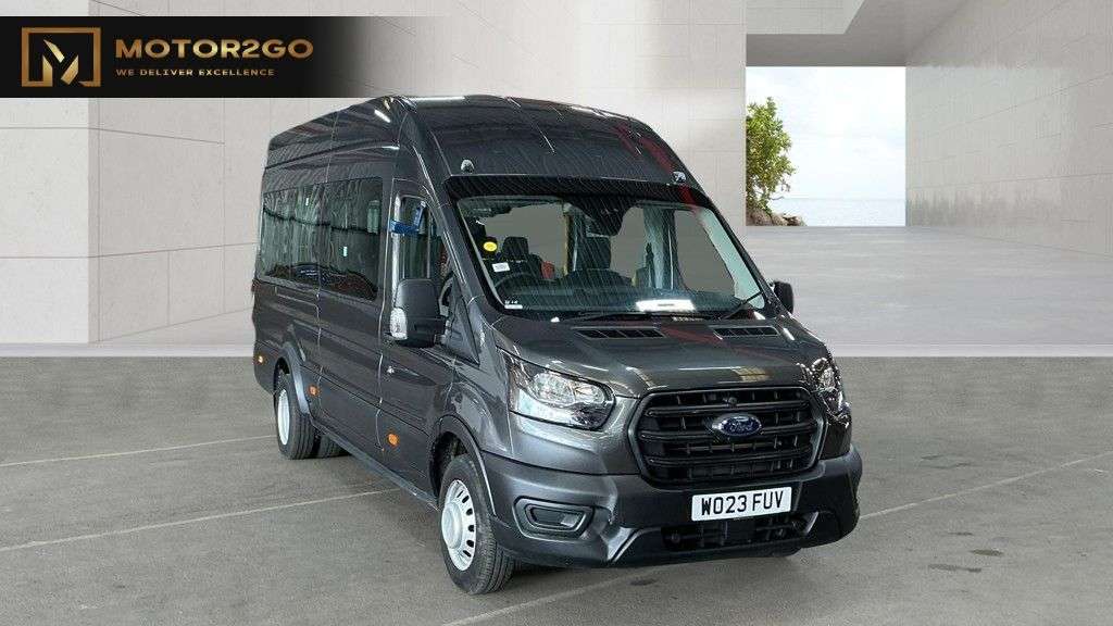A 2023 FORD TRANSIT 2.0 460 EcoBlue Leader Minibus Double Cab 5dr Diesel Auto RWD L4 H3 Euro 6 A 2023 FORD TRANSIT 2.0 460 EcoBlue Leader Minibus Double Cab 5dr Diesel Auto RWD L4 H3 Euro 6
