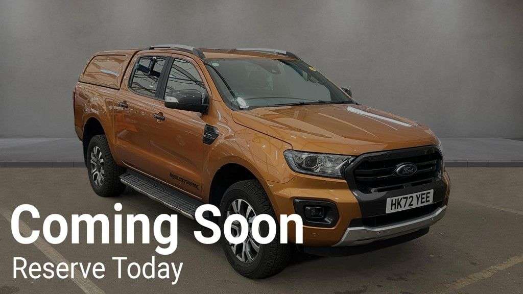 A 2022 FORD RANGER 2.0 EcoBlue Wildtrak Pickup Double Cab 4dr Diesel Auto 4WD Euro 6 (s/s) (21 A 2022 FORD RANGER 2.0 EcoBlue Wildtrak Pickup Double Cab 4dr Diesel Auto 4WD Euro 6 (s/s) (21