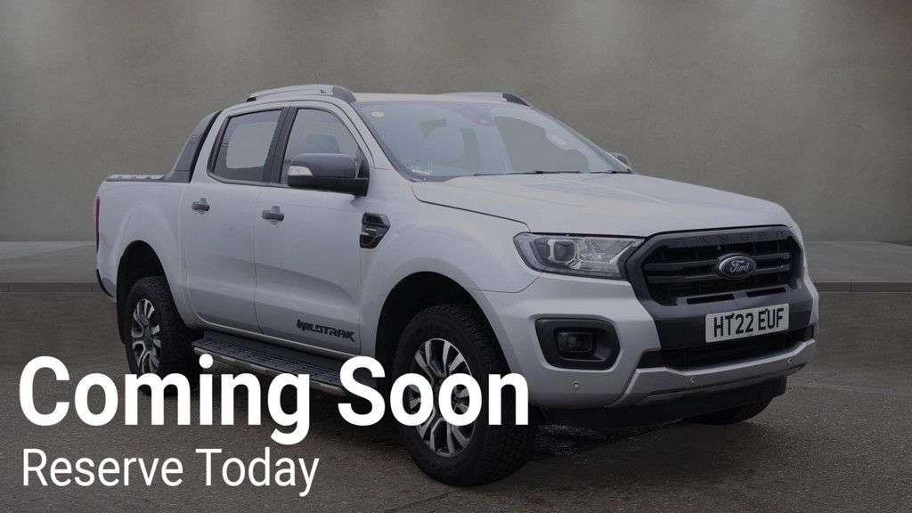 A 2022 FORD RANGER 2.0 EcoBlue Wildtrak Pickup Double Cab 4dr Diesel Auto 4WD Euro 6 (s/s) (21 A 2022 FORD RANGER 2.0 EcoBlue Wildtrak Pickup Double Cab 4dr Diesel Auto 4WD Euro 6 (s/s) (21