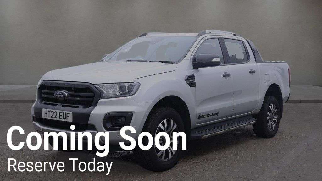 A 2022 FORD RANGER 2.0 EcoBlue Wildtrak Pickup Double Cab 4dr Diesel Auto 4WD Euro 6 (s/s) (21 A 2022 FORD RANGER 2.0 EcoBlue Wildtrak Pickup Double Cab 4dr Diesel Auto 4WD Euro 6 (s/s) (21