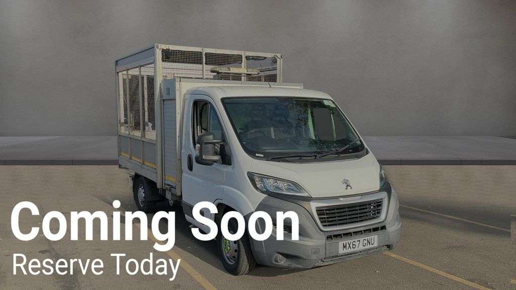 A 2018 PEUGEOT BOXER 2.0 BlueHDi 335 Chassis Cab 2dr Diesel Manual L2 Euro 6 (130 ps) NO VAT-ULE A 2018 PEUGEOT BOXER 2.0 BlueHDi 335 Chassis Cab 2dr Diesel Manual L2 Euro 6 (130 ps) NO VAT-ULE