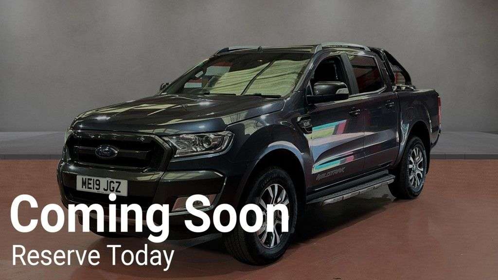 A 2019 FORD RANGER 3.2 TDCi Wildtrak Pickup Double Cab 4dr Diesel Auto 4WD Euro 5 (200 ps) NAV A 2019 FORD RANGER 3.2 TDCi Wildtrak Pickup Double Cab 4dr Diesel Auto 4WD Euro 5 (200 ps) NAV