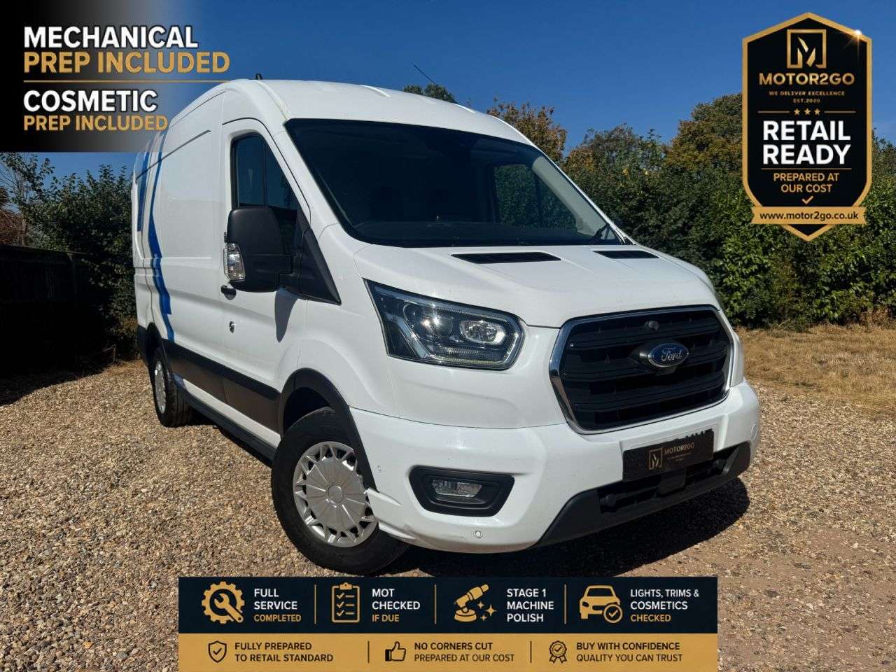 A 2020 FORD TRANSIT 2.0 310 EcoBlue Limited Panel Van 5dr Diesel Auto FWD L2 H2 Euro 6 (s/s) (1 A 2020 FORD TRANSIT 2.0 310 EcoBlue Limited Panel Van 5dr Diesel Auto FWD L2 H2 Euro 6 (s/s) (1