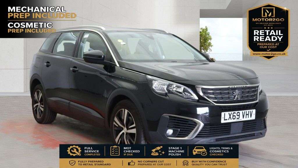 A 2019 PEUGEOT 5008 1.2 PureTech Active SUV 5dr Petrol Manual Euro 6 (s/s) (130 ps) SENSORS-CAR A 2019 PEUGEOT 5008 1.2 PureTech Active SUV 5dr Petrol Manual Euro 6 (s/s) (130 ps) SENSORS-CAR