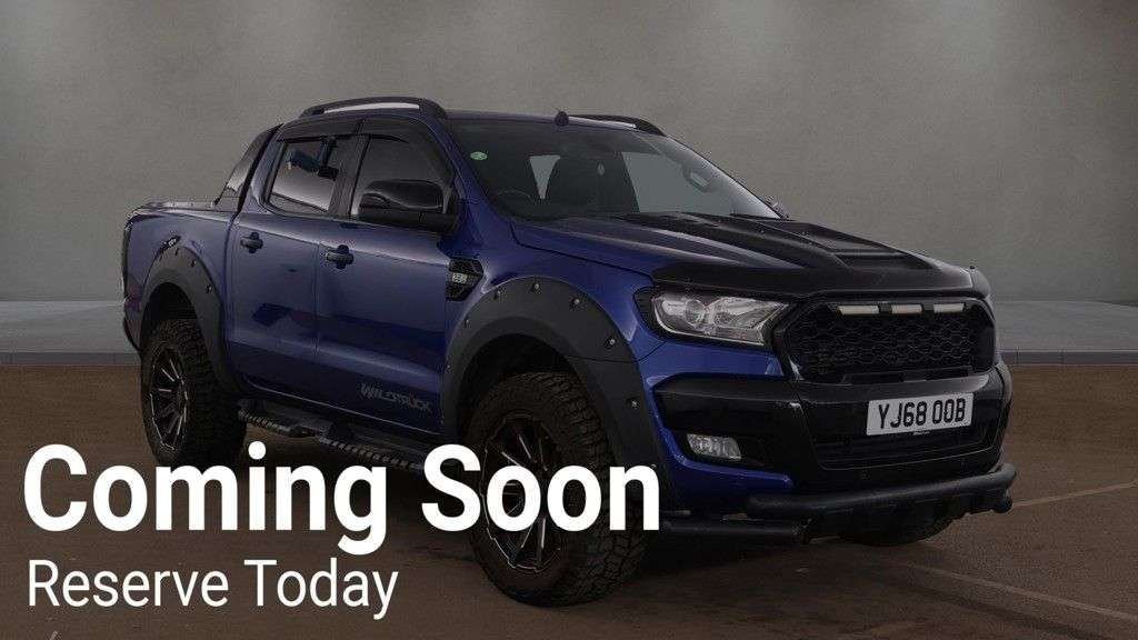 A 2018 FORD RANGER 3.2 TDCi Wildtrak Pickup Double Cab 4dr Diesel Auto 4WD Euro 5 (200 ps) RAR A 2018 FORD RANGER 3.2 TDCi Wildtrak Pickup Double Cab 4dr Diesel Auto 4WD Euro 5 (200 ps) RAR