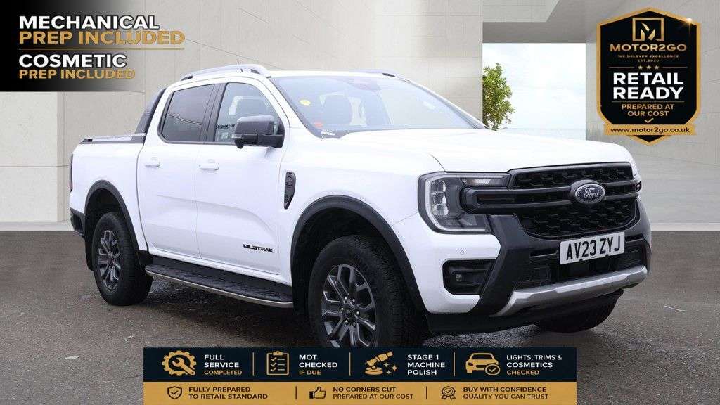 A 2023 FORD RANGER 2.0 TD EcoBlue Wildtrak Pickup Double Cab 4dr Diesel Auto 4WD Euro 6 (s/s) A 2023 FORD RANGER 2.0 TD EcoBlue Wildtrak Pickup Double Cab 4dr Diesel Auto 4WD Euro 6 (s/s)