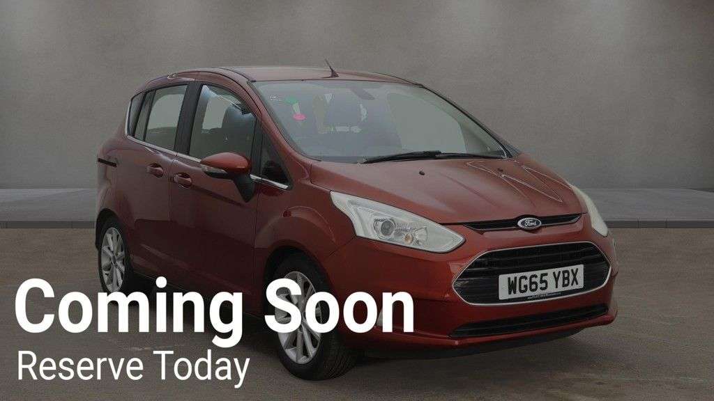 A 2015 FORD B-MAX 1.0T EcoBoost Titanium MPV 5dr Petrol Manual Euro 5 (100 ps) TITANIUM-MPV-E A 2015 FORD B-MAX 1.0T EcoBoost Titanium MPV 5dr Petrol Manual Euro 5 (100 ps) TITANIUM-MPV-E