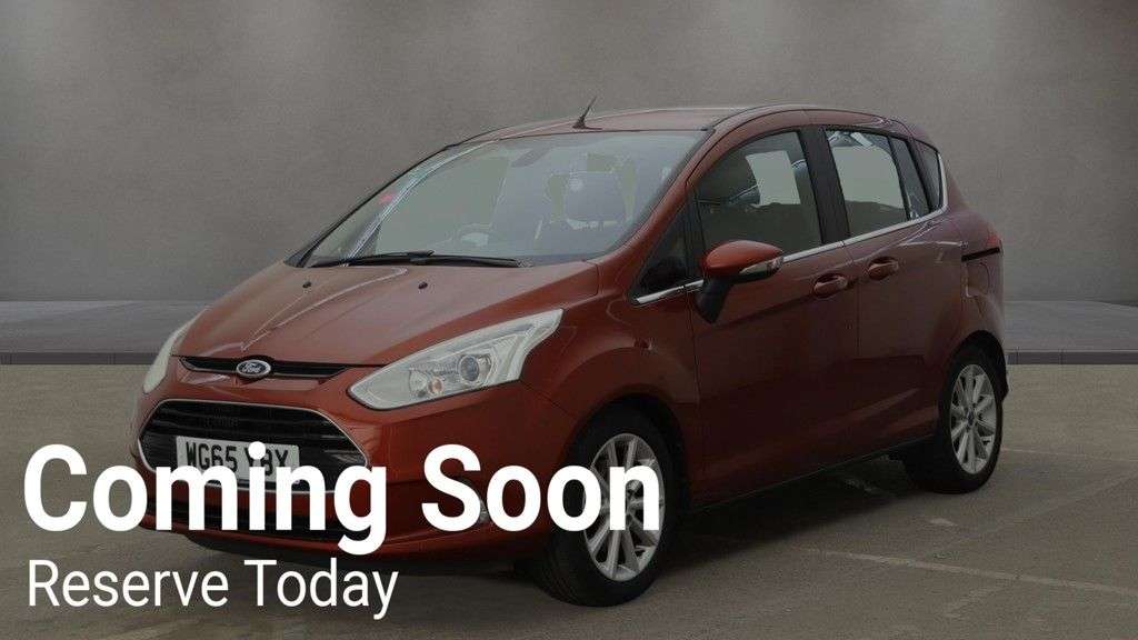 A 2015 FORD B-MAX 1.0T EcoBoost Titanium MPV 5dr Petrol Manual Euro 5 (100 ps) TITANIUM-MPV-E A 2015 FORD B-MAX 1.0T EcoBoost Titanium MPV 5dr Petrol Manual Euro 5 (100 ps) TITANIUM-MPV-E