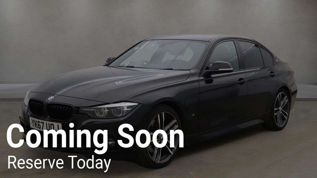 A 2017 BMW 3 SERIES 2.0 330e 7.6kWh M Sport Shadow Edition Saloon 4dr Petrol Plug-in Hybrid Aut A 2017 BMW 3 SERIES 2.0 330e 7.6kWh M Sport Shadow Edition Saloon 4dr Petrol Plug-in Hybrid Aut