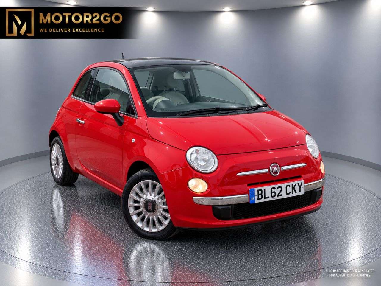 A 2013 FIAT 500 1.2 Lounge Hatchback 3dr Petrol Manual Euro 4 (69 bhp) EURO 6--69BHP--LOUNG A 2013 FIAT 500 1.2 Lounge Hatchback 3dr Petrol Manual Euro 4 (69 bhp) EURO 6--69BHP--LOUNG
