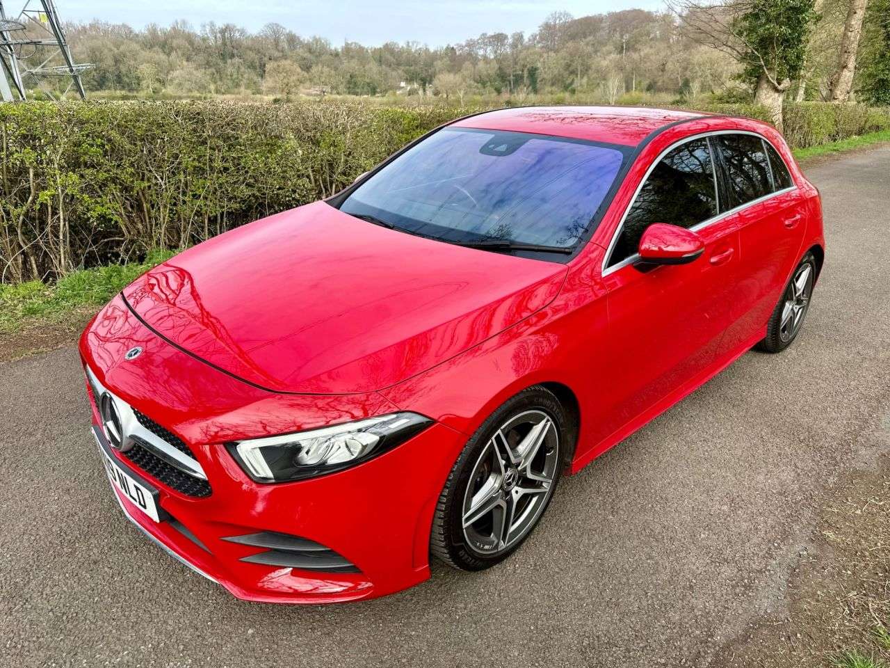 A 2019 MERCEDES-BENZ A-CLASS 1.3 A180 AMG Line Hatchback 5dr Petrol Manual Euro 6 (s/s) (136 ps) + SERVI A 2019 MERCEDES-BENZ A-CLASS 1.3 A180 AMG Line Hatchback 5dr Petrol Manual Euro 6 (s/s) (136 ps) + SERVI