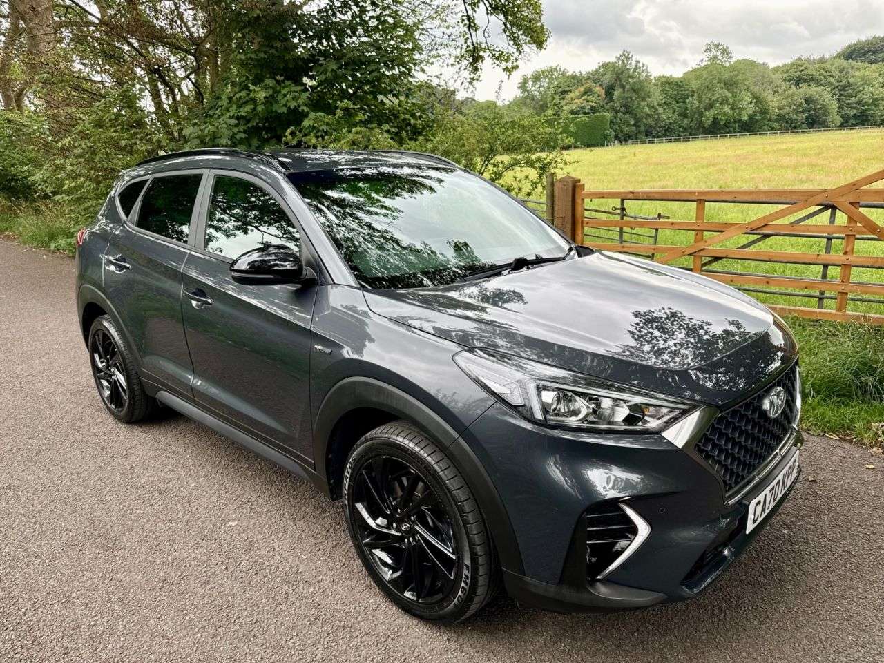 A 2020 HYUNDAI TUCSON 1.6 CRDi MHEV N Line SUV 5dr Diesel Hybrid Manual Euro 6 (s/s) (136 ps) + S A 2020 HYUNDAI TUCSON 1.6 CRDi MHEV N Line SUV 5dr Diesel Hybrid Manual Euro 6 (s/s) (136 ps) + S