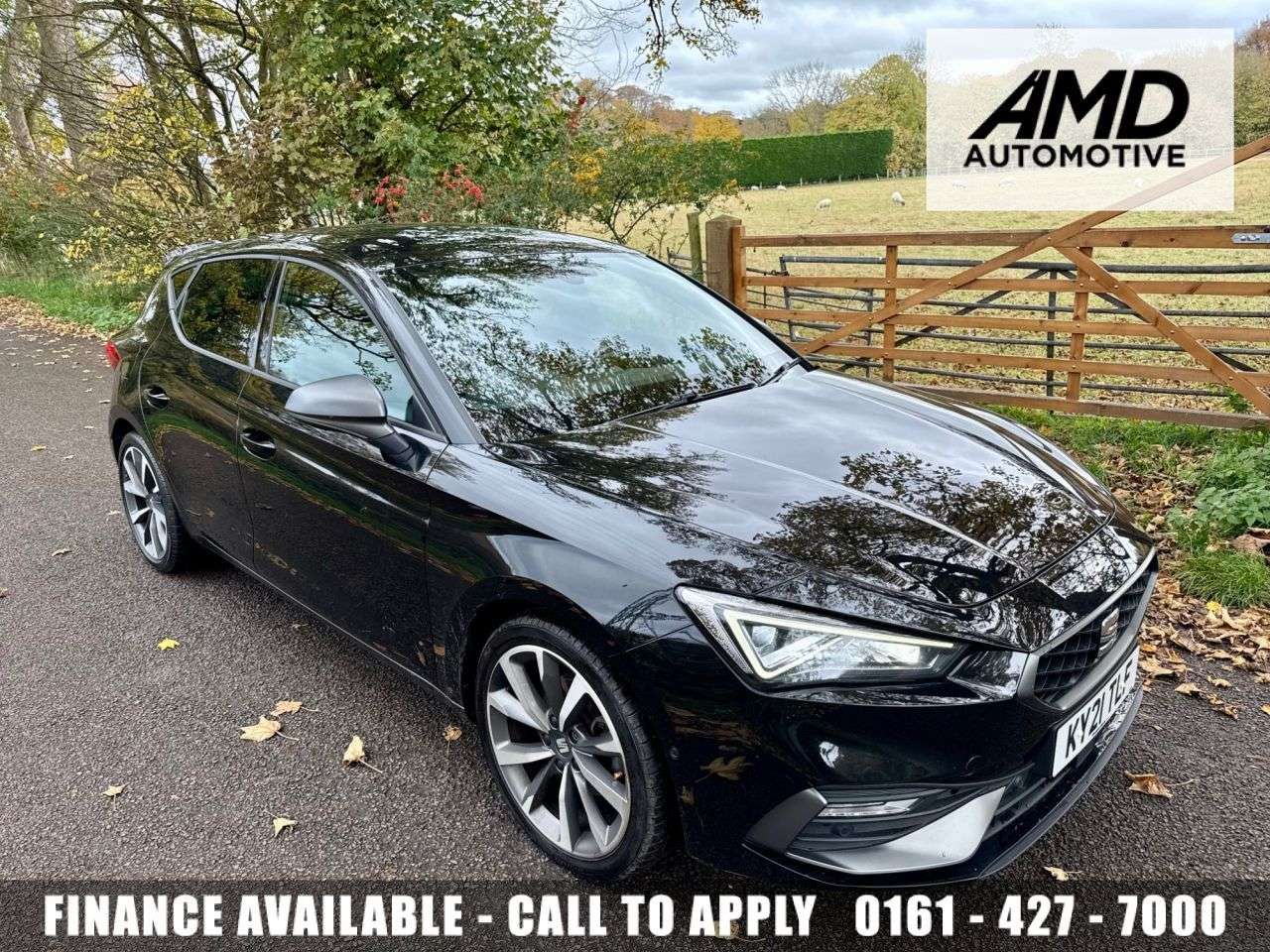 A 2021 SEAT LEON 1.5 TSI EVO FR Sport Hatchback 5dr Petrol Manual Euro 6 (s/s) (150 ps) + SE A 2021 SEAT LEON 1.5 TSI EVO FR Sport Hatchback 5dr Petrol Manual Euro 6 (s/s) (150 ps) + SE