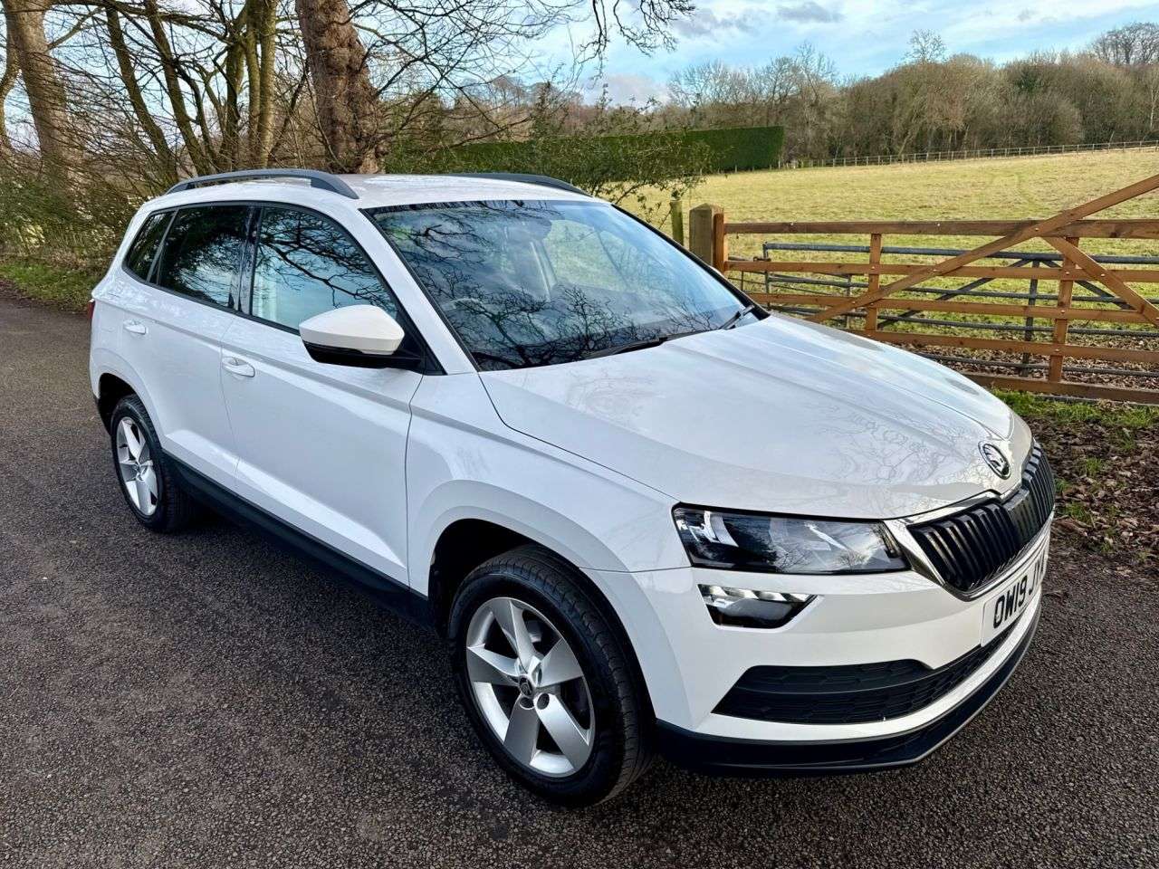 A 2019 SKODA KAROQ 1.0 TSI GPF SE SUV 5dr Petrol Manual Euro 6 (s/s) (115 ps) + SERVICE HISTOR A 2019 SKODA KAROQ 1.0 TSI GPF SE SUV 5dr Petrol Manual Euro 6 (s/s) (115 ps) + SERVICE HISTOR