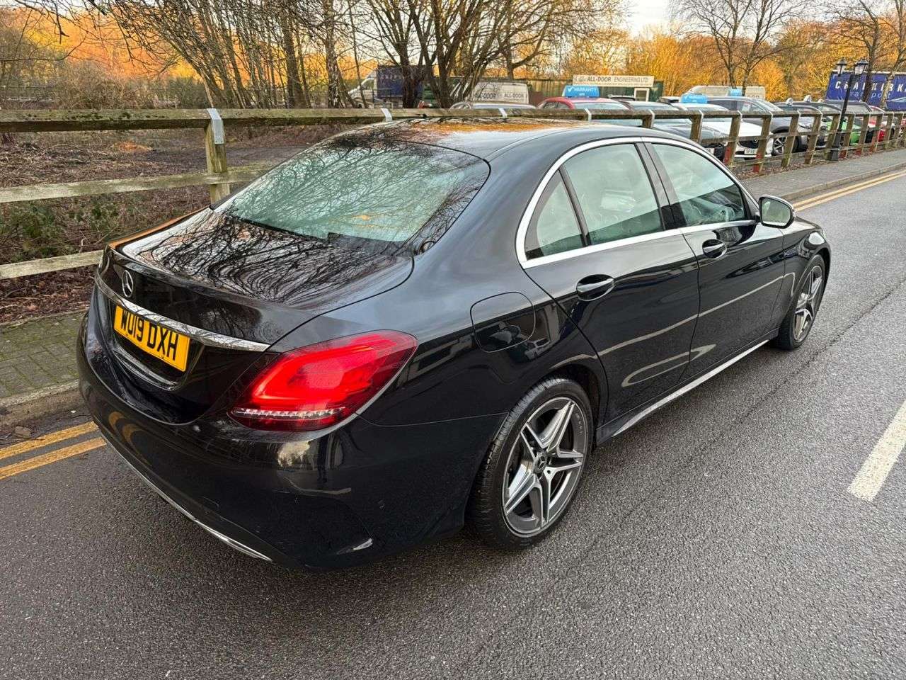 A 2019 MERCEDES-BENZ C-CLASS 2.0 C220d AMG Line Saloon 4dr Diesel G-Tronic+ Euro 6 (s/s) (194 ps) A 2019 MERCEDES-BENZ C-CLASS 2.0 C220d AMG Line Saloon 4dr Diesel G-Tronic+ Euro 6 (s/s) (194 ps)