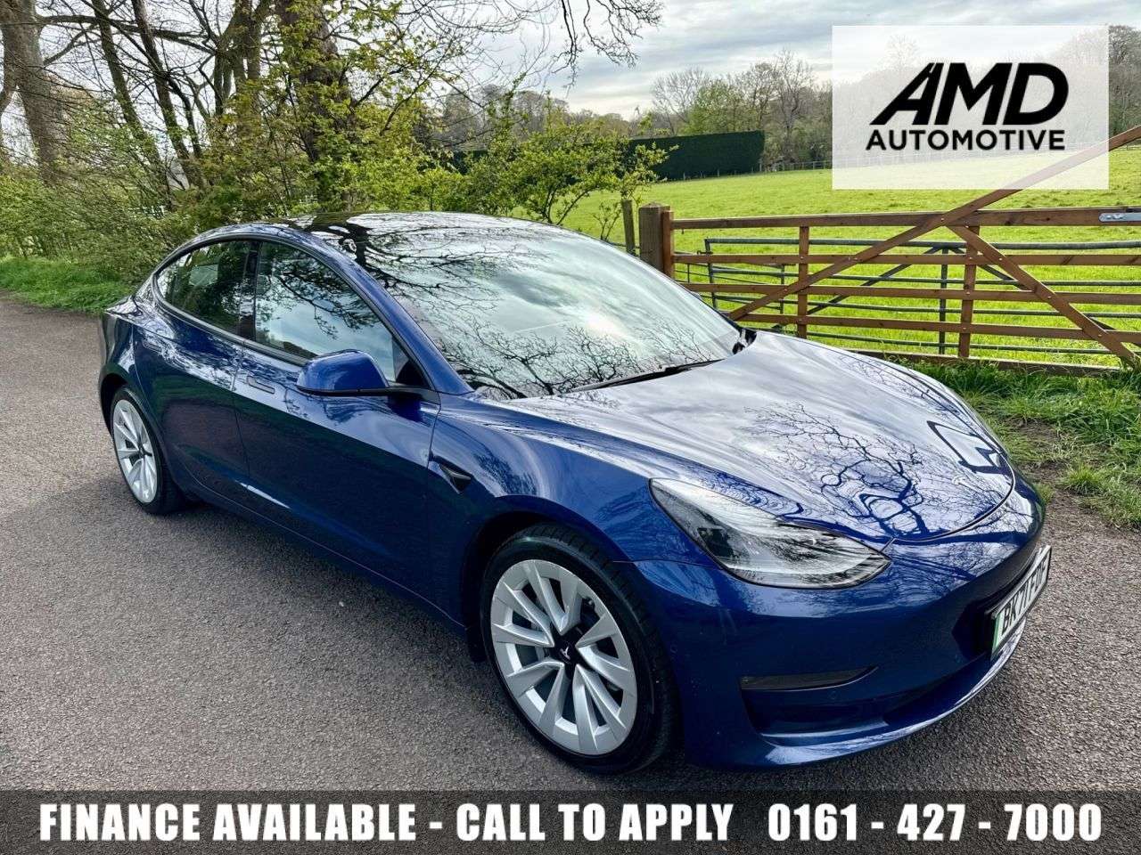 A 2021 TESLA MODEL 3 (Dual Motor) Long Range Saloon 4dr Electric Automatic 4WDE (346 ps) + SERVI A 2021 TESLA MODEL 3 (Dual Motor) Long Range Saloon 4dr Electric Automatic 4WDE (346 ps) + SERVI