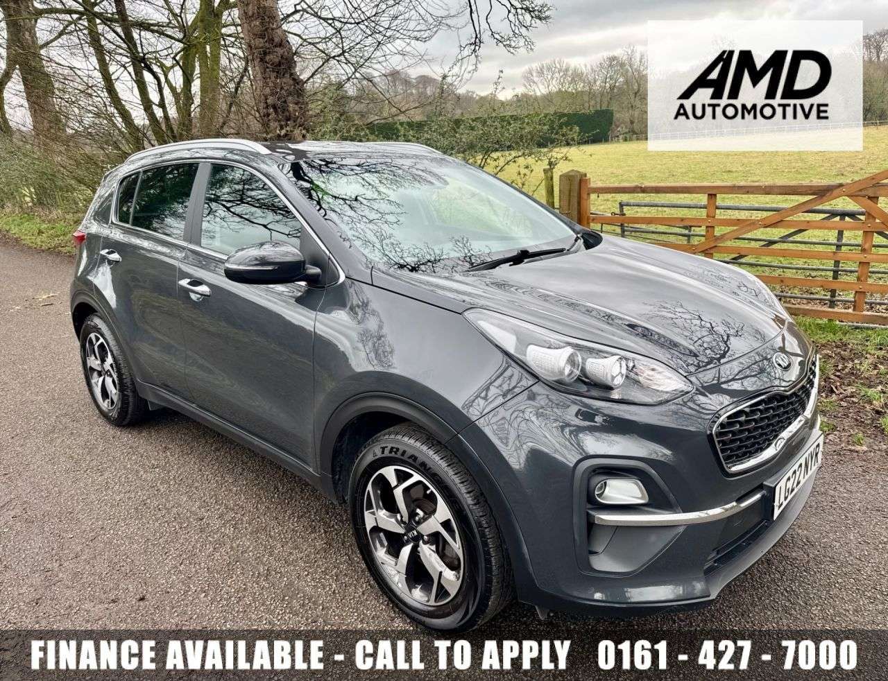 A 2022 KIA SPORTAGE 1.6 CRDi MHEV 2 SUV 5dr Diesel Hybrid Manual Euro 6 (s/s) (134 bhp) + SERVI A 2022 KIA SPORTAGE 1.6 CRDi MHEV 2 SUV 5dr Diesel Hybrid Manual Euro 6 (s/s) (134 bhp) + SERVI