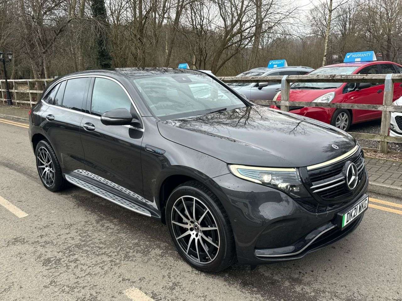 A 2021 MERCEDES-BENZ EQC EQC 400 80kWh AMG Line SUV 5dr Electric Auto 4MATIC (408 ps) A 2021 MERCEDES-BENZ EQC EQC 400 80kWh AMG Line SUV 5dr Electric Auto 4MATIC (408 ps)