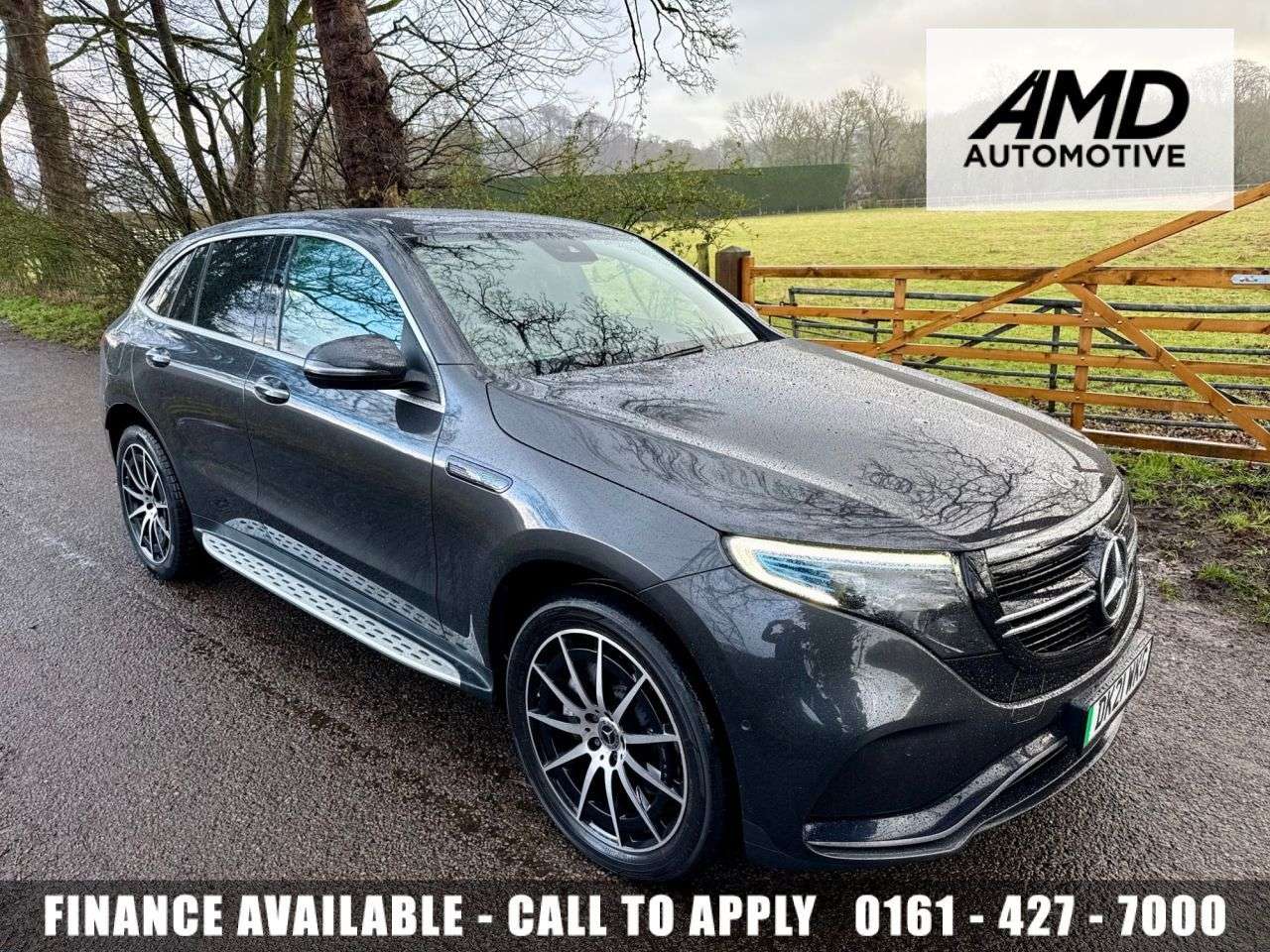 A 2021 MERCEDES-BENZ EQC EQC 400 80kWh AMG Line SUV 5dr Electric Auto 4MATIC (408 ps) + SERVICE HIST A 2021 MERCEDES-BENZ EQC EQC 400 80kWh AMG Line SUV 5dr Electric Auto 4MATIC (408 ps) + SERVICE HIST