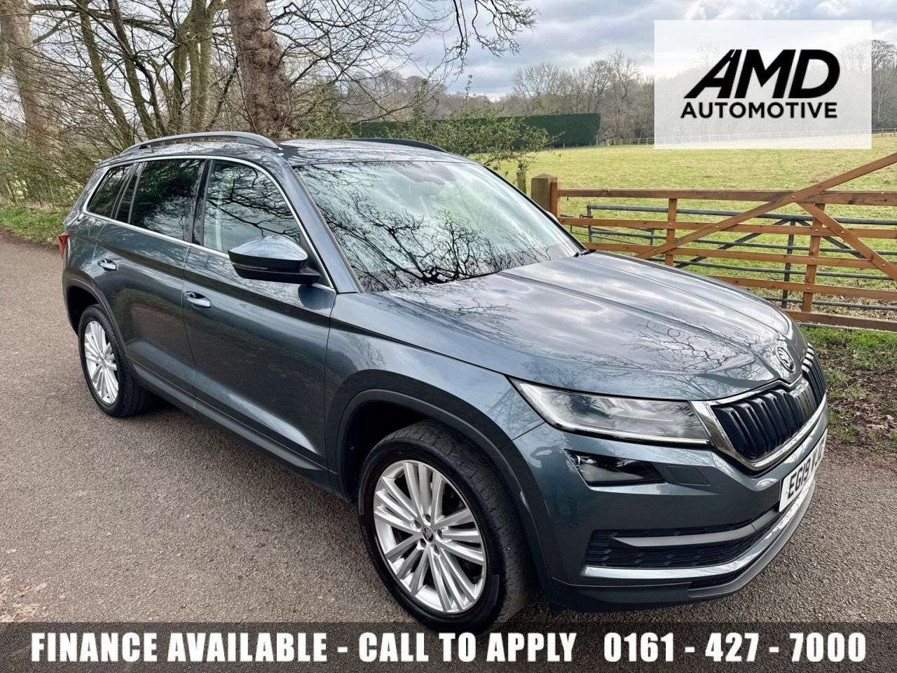 A 2019 SKODA KODIAQ 2.0 TDI SE L SUV 5dr Diesel DSG Euro 6 (s/s) (7 Seat) (150 ps) + SERVICE HI A 2019 SKODA KODIAQ 2.0 TDI SE L SUV 5dr Diesel DSG Euro 6 (s/s) (7 Seat) (150 ps) + SERVICE HI
