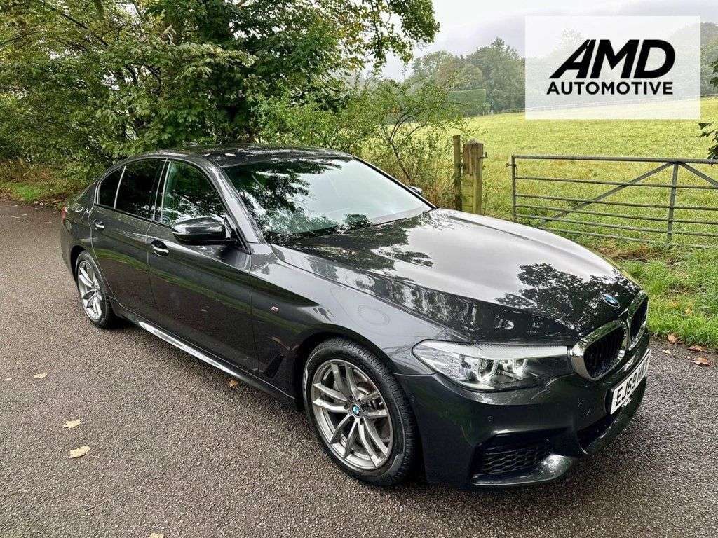 A 2019 BMW 5 SERIES 2.0 520d MHT M Sport Saloon 4dr Diesel Hybrid Auto Euro 6 (s/s) (190 ps) + A 2019 BMW 5 SERIES 2.0 520d MHT M Sport Saloon 4dr Diesel Hybrid Auto Euro 6 (s/s) (190 ps) +
