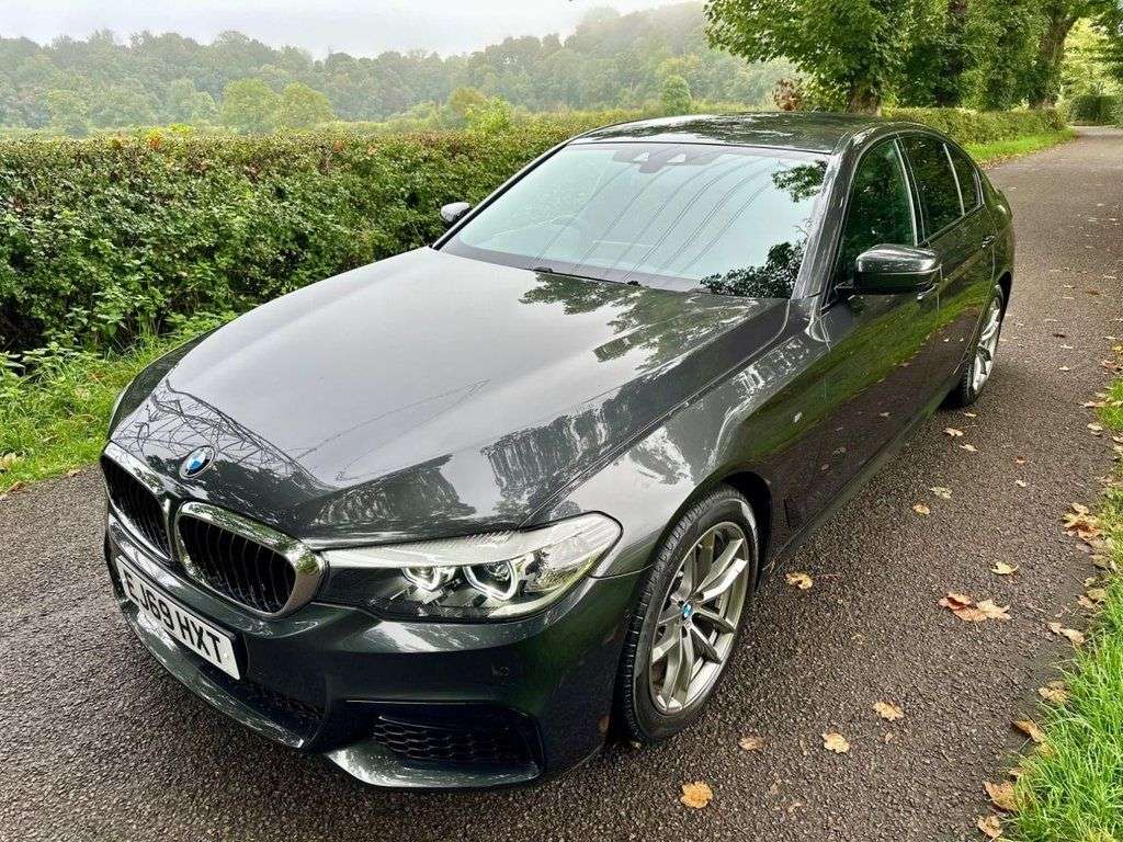 A 2019 BMW 5 SERIES 2.0 520d MHT M Sport Saloon 4dr Diesel Hybrid Auto Euro 6 (s/s) (190 ps) + A 2019 BMW 5 SERIES 2.0 520d MHT M Sport Saloon 4dr Diesel Hybrid Auto Euro 6 (s/s) (190 ps) +