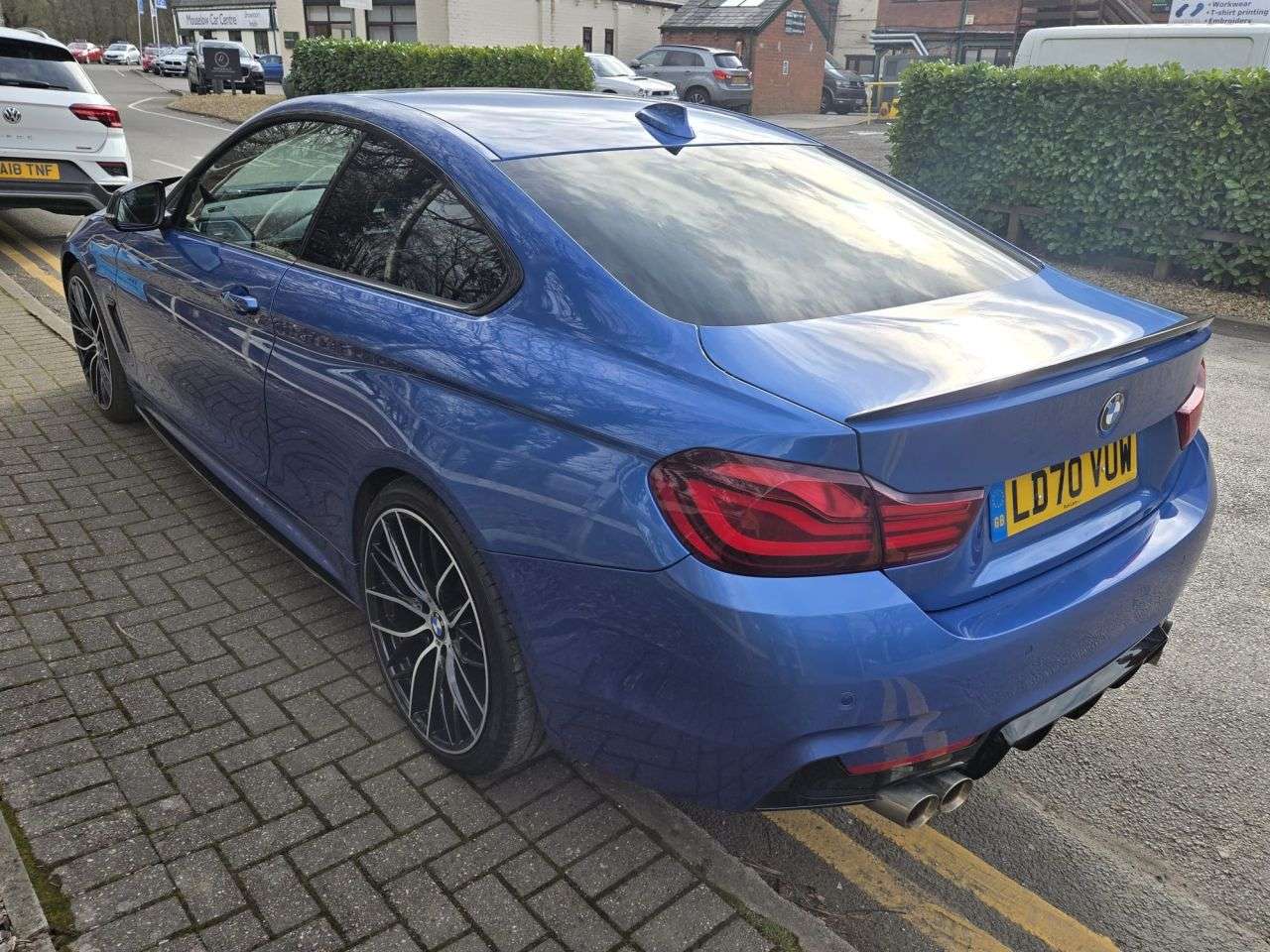 A 2020 BMW 4 SERIES 2.0 430i GPF M Sport Coupe 2dr Petrol Auto Euro 6 (s/s) (252 ps) A 2020 BMW 4 SERIES 2.0 430i GPF M Sport Coupe 2dr Petrol Auto Euro 6 (s/s) (252 ps)