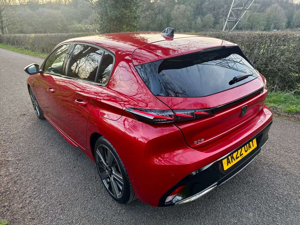 A 2022 PEUGEOT 308 1.6 12.4kWh GT Premium Hatchback 5dr Petrol Plug-in Hybrid e-EAT Euro 6 (s/ A 2022 PEUGEOT 308 1.6 12.4kWh GT Premium Hatchback 5dr Petrol Plug-in Hybrid e-EAT Euro 6 (s/
