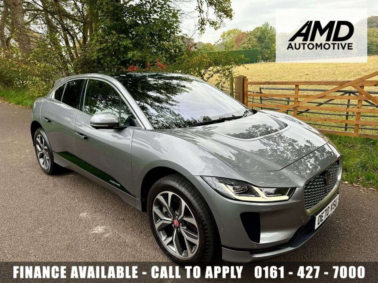 A 2020 JAGUAR I-PACE 400 90kWh HSE SUV 5dr Electric Automatic 4WD (400 ps) A 2020 JAGUAR I-PACE 400 90kWh HSE SUV 5dr Electric Automatic 4WD (400 ps)