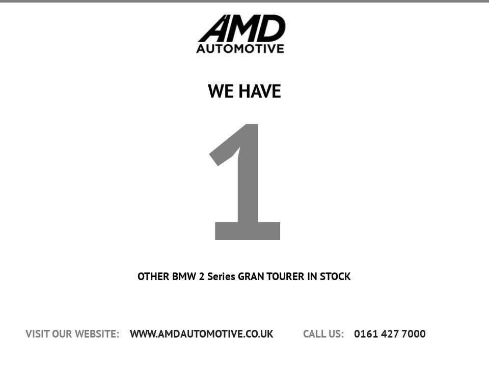 2019 BMW 2 SERIES GRAN TOURER 2019 BMW 2 SERIES GRAN TOURER