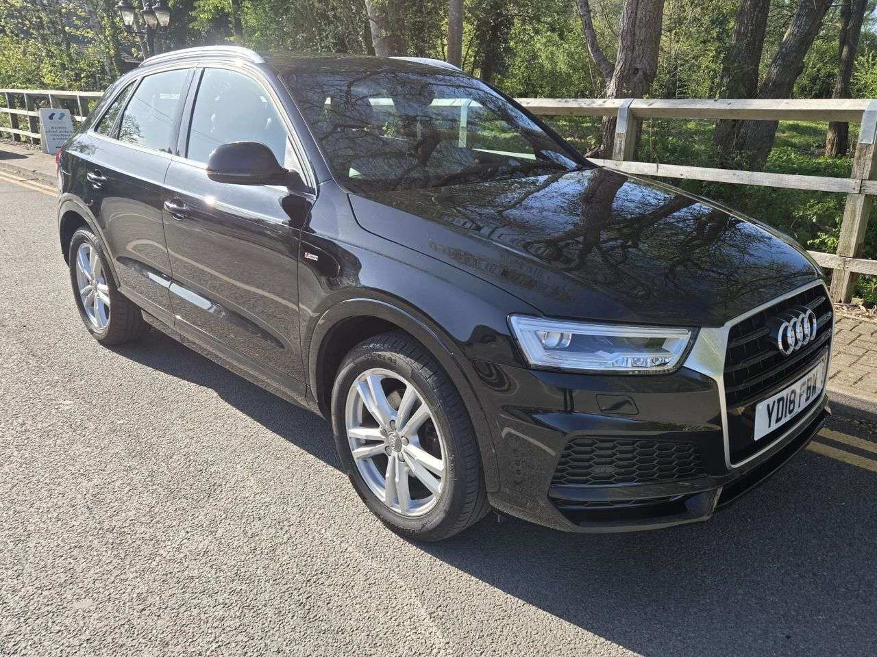 A 2018 AUDI Q3 1.4 TFSI CoD S line Edition SUV 5dr Petrol S Tronic Euro 6 (s/s) (150 ps) A 2018 AUDI Q3 1.4 TFSI CoD S line Edition SUV 5dr Petrol S Tronic Euro 6 (s/s) (150 ps)