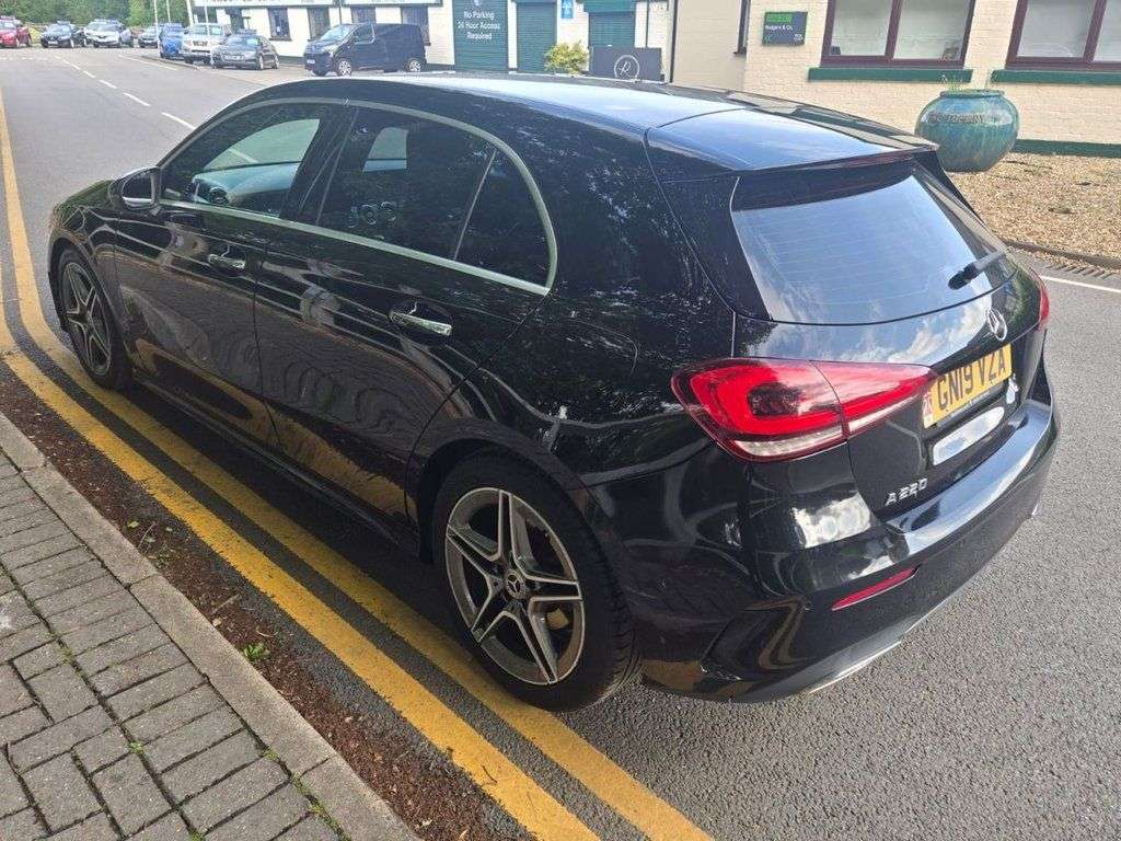 A 2019 MERCEDES-BENZ A-CLASS 2.0 A220 AMG Line (Premium) Hatchback 5dr Petrol 7G-DCT Euro 6 (s/s) (190 p A 2019 MERCEDES-BENZ A-CLASS 2.0 A220 AMG Line (Premium) Hatchback 5dr Petrol 7G-DCT Euro 6 (s/s) (190 p
