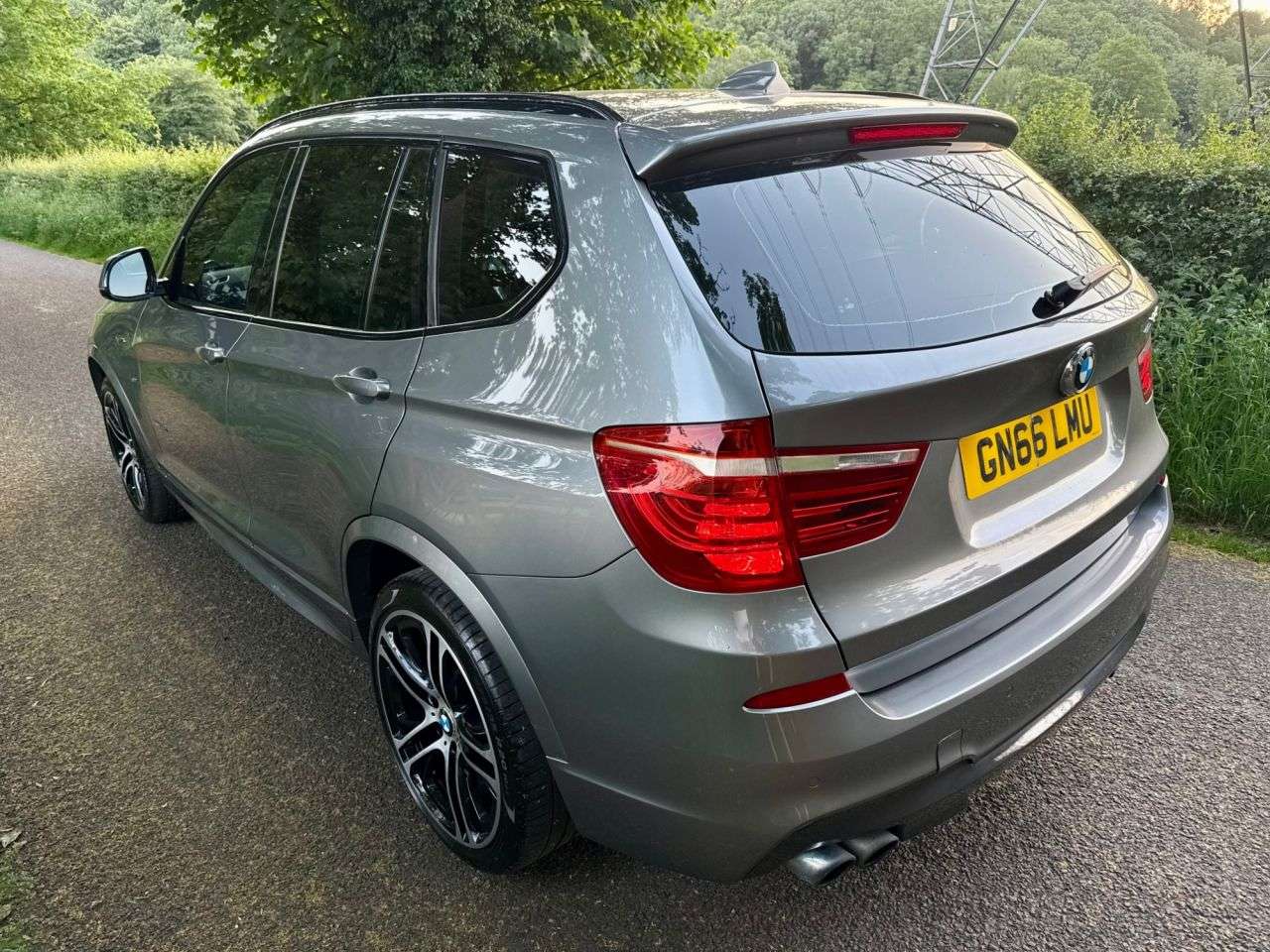 A 2016 BMW X3 3.0 35d M Sport SUV 5dr Diesel Automatic xDrive Euro 6 (s/s) (313 ps) + SER A 2016 BMW X3 3.0 35d M Sport SUV 5dr Diesel Automatic xDrive Euro 6 (s/s) (313 ps) + SER