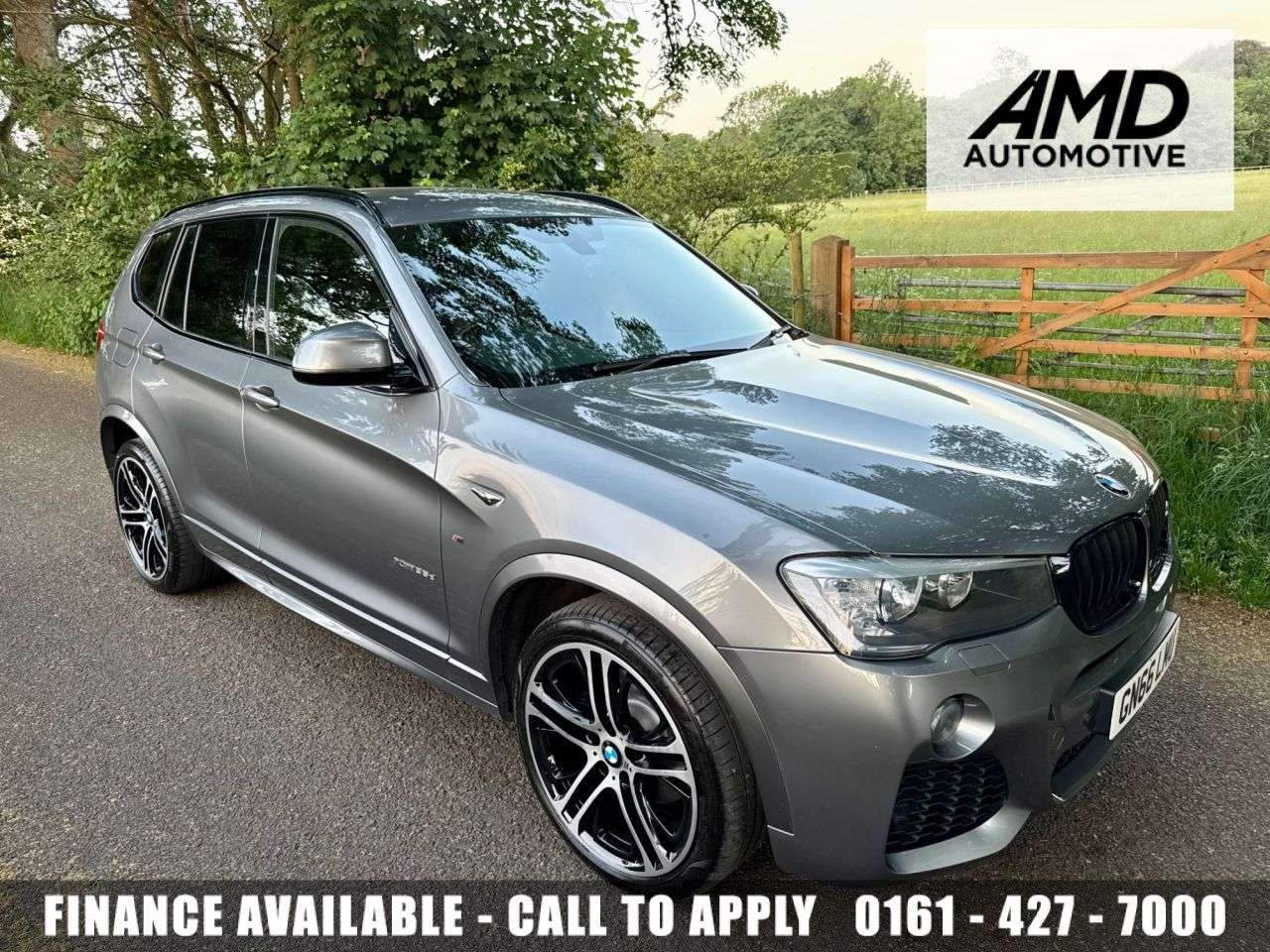 A 2016 BMW X3 3.0 35d M Sport SUV 5dr Diesel Automatic xDrive Euro 6 (s/s) (313 ps) + SER A 2016 BMW X3 3.0 35d M Sport SUV 5dr Diesel Automatic xDrive Euro 6 (s/s) (313 ps) + SER