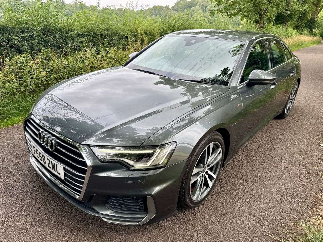 A 2018 AUDI A6 SALOON 2.0 TDI 40 S line Saloon 4dr Diesel S Tronic Euro 6 (s/s) (204 ps) + SERVIC A 2018 AUDI A6 SALOON 2.0 TDI 40 S line Saloon 4dr Diesel S Tronic Euro 6 (s/s) (204 ps) + SERVIC