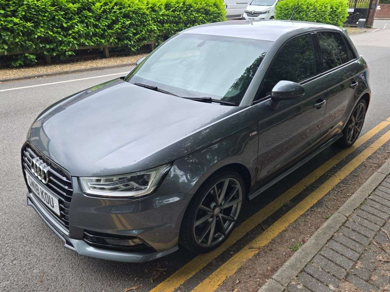 A 2018 AUDI A1 1.4 TFSI Black Edition Sportback 5dr Petrol S Tronic Euro 6 (s/s) (Nav) (12 A 2018 AUDI A1 1.4 TFSI Black Edition Sportback 5dr Petrol S Tronic Euro 6 (s/s) (Nav) (12