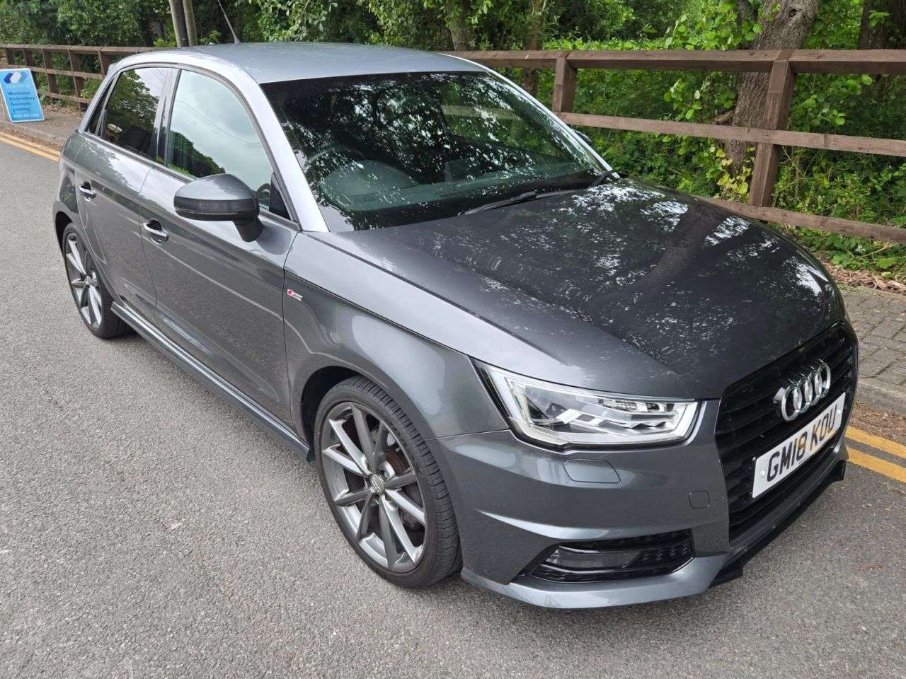 A 2018 AUDI A1 1.4 TFSI Black Edition Sportback 5dr Petrol S Tronic Euro 6 (s/s) (Nav) (12 A 2018 AUDI A1 1.4 TFSI Black Edition Sportback 5dr Petrol S Tronic Euro 6 (s/s) (Nav) (12