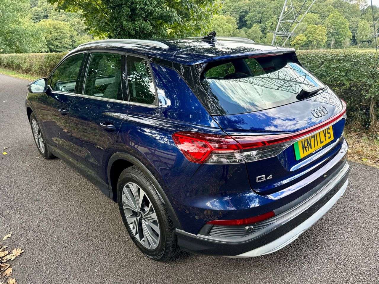 A 2021 AUDI Q4 E-TRON 35 Sport SUV 5dr Electric Automatic 55kWh (170 ps) A 2021 AUDI Q4 E-TRON 35 Sport SUV 5dr Electric Automatic 55kWh (170 ps)