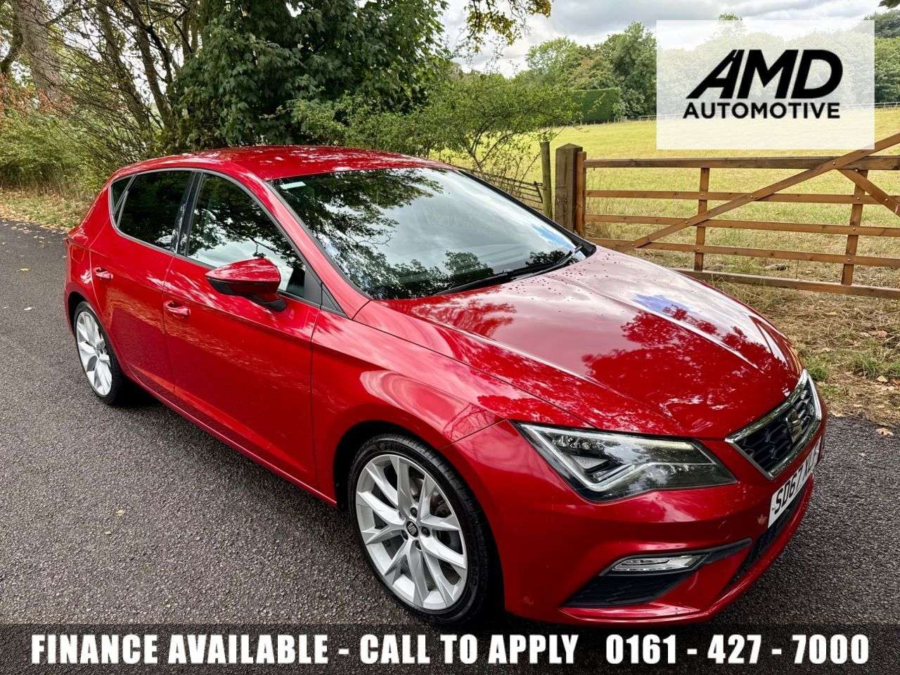 A 2017 SEAT LEON 1.4 EcoTSI FR Technology Hatchback 5dr Petrol DSG Euro 6 (s/s) (150 ps) + S A 2017 SEAT LEON 1.4 EcoTSI FR Technology Hatchback 5dr Petrol DSG Euro 6 (s/s) (150 ps) + S