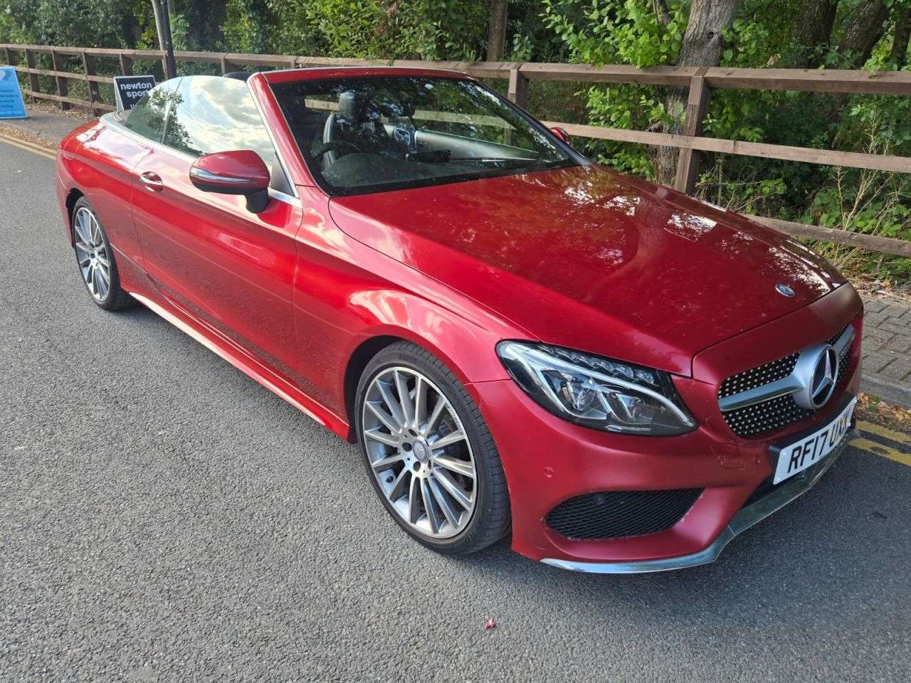 A 2017 MERCEDES-BENZ C CLASS 2.1 C220d AMG Line (Premium Plus) Cabriolet 2dr Diesel G-Tronic+ Euro 6 (s/ A 2017 MERCEDES-BENZ C CLASS 2.1 C220d AMG Line (Premium Plus) Cabriolet 2dr Diesel G-Tronic+ Euro 6 (s/