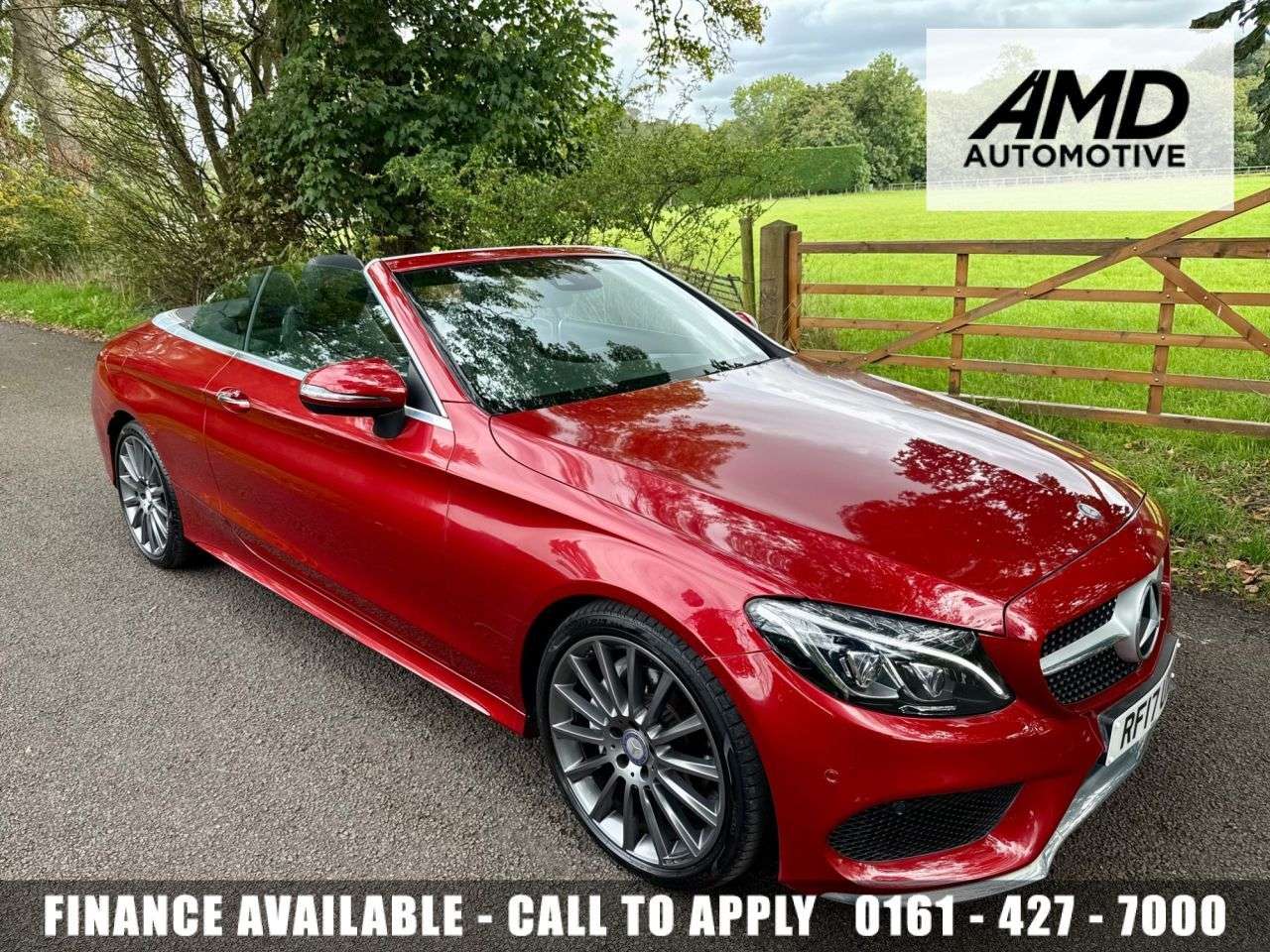 A 2017 MERCEDES-BENZ C CLASS 2.1 C220d AMG Line (Premium Plus) Cabriolet 2dr Diesel G-Tronic+ Euro 6 (s/ A 2017 MERCEDES-BENZ C CLASS 2.1 C220d AMG Line (Premium Plus) Cabriolet 2dr Diesel G-Tronic+ Euro 6 (s/