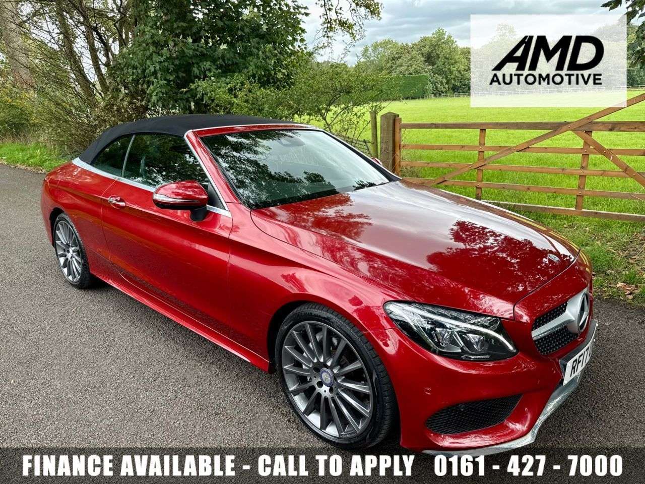 A 2017 MERCEDES-BENZ C CLASS 2.1 C220d AMG Line (Premium Plus) Cabriolet 2dr Diesel G-Tronic+ Euro 6 (s/ A 2017 MERCEDES-BENZ C CLASS 2.1 C220d AMG Line (Premium Plus) Cabriolet 2dr Diesel G-Tronic+ Euro 6 (s/