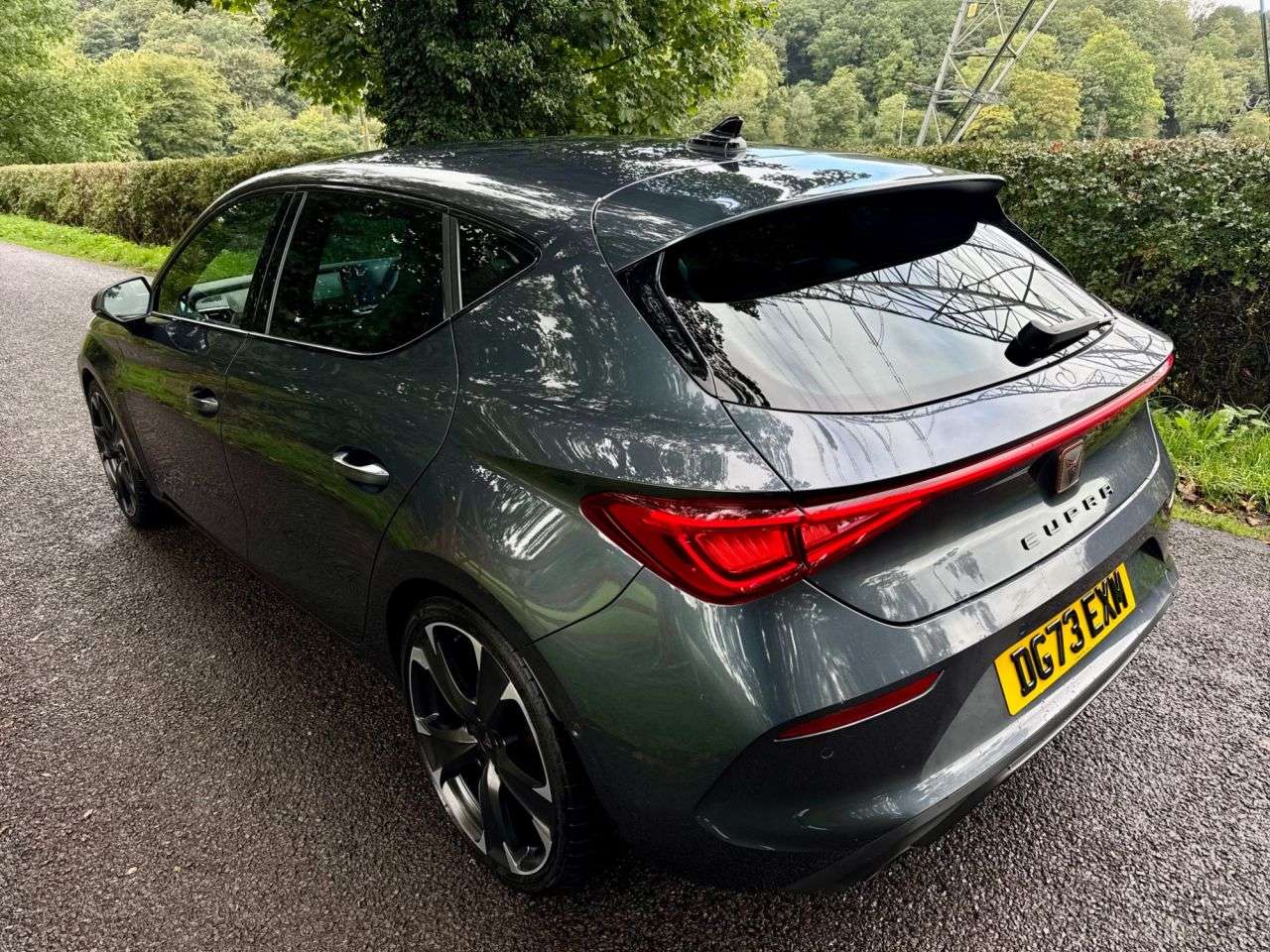 A 2023 CUPRA LEON 2.0 TSI VZ2 Hatchback 5dr Petrol DSG Euro 6 (s/s) (245 ps) + SERVICE HISTOR A 2023 CUPRA LEON 2.0 TSI VZ2 Hatchback 5dr Petrol DSG Euro 6 (s/s) (245 ps) + SERVICE HISTOR