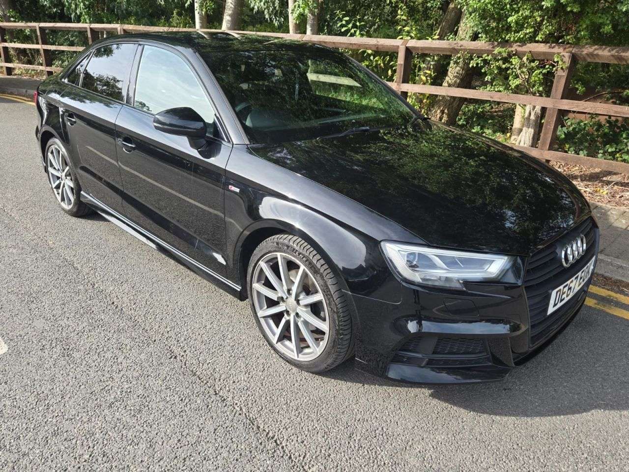 A 2017 AUDI A3 1.5 TFSI CoD Black Edition Saloon 4dr Petrol Manual Euro 6 (s/s) (150 ps) A 2017 AUDI A3 1.5 TFSI CoD Black Edition Saloon 4dr Petrol Manual Euro 6 (s/s) (150 ps)
