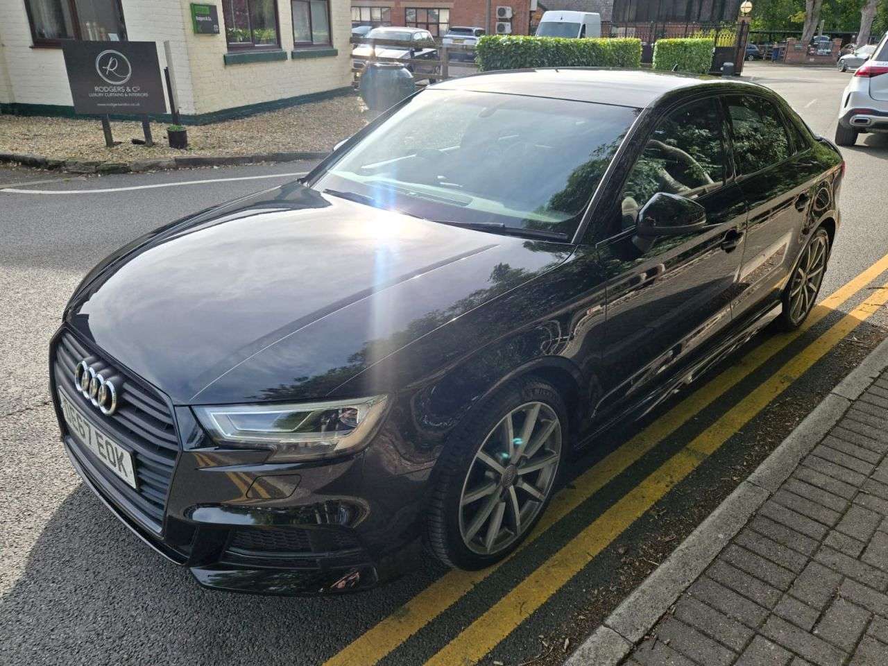 A 2017 AUDI A3 1.5 TFSI CoD Black Edition Saloon 4dr Petrol Manual Euro 6 (s/s) (150 ps) A 2017 AUDI A3 1.5 TFSI CoD Black Edition Saloon 4dr Petrol Manual Euro 6 (s/s) (150 ps)