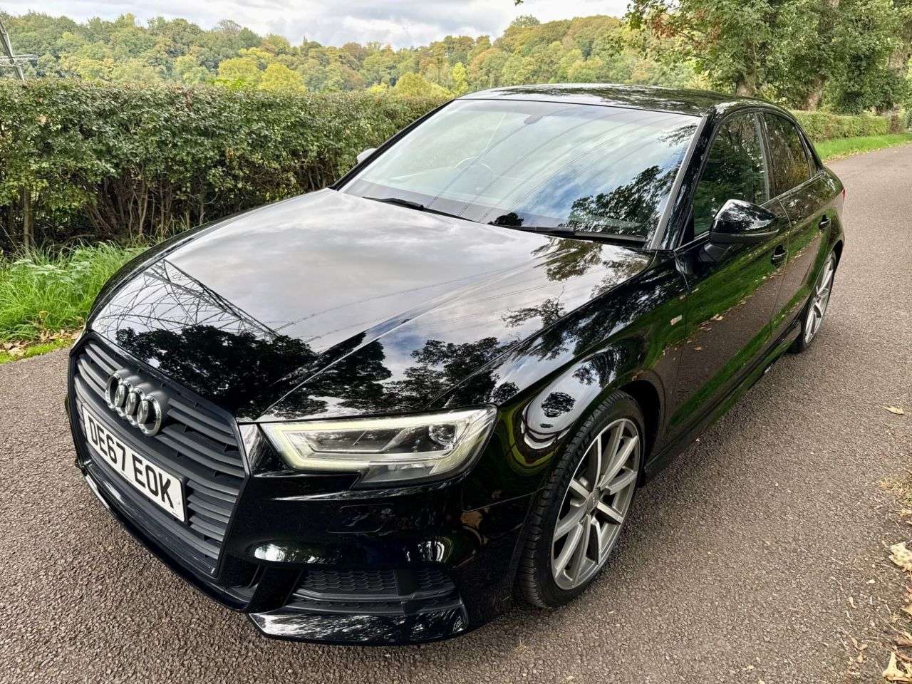 A 2017 AUDI A3 1.5 TFSI CoD Black Edition Saloon 4dr Petrol Manual Euro 6 (s/s) (150 ps) + A 2017 AUDI A3 1.5 TFSI CoD Black Edition Saloon 4dr Petrol Manual Euro 6 (s/s) (150 ps) +