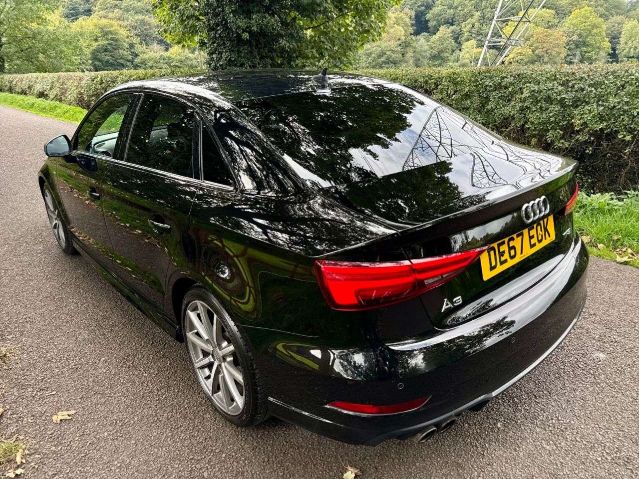 A 2017 AUDI A3 1.5 TFSI CoD Black Edition Saloon 4dr Petrol Manual Euro 6 (s/s) (150 ps) + A 2017 AUDI A3 1.5 TFSI CoD Black Edition Saloon 4dr Petrol Manual Euro 6 (s/s) (150 ps) +