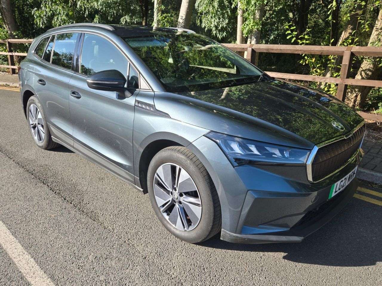 A 2021 SKODA ENYAQ IV iV 62kWh 60 SUV 5dr Electric Auto (179 ps) A 2021 SKODA ENYAQ IV iV 62kWh 60 SUV 5dr Electric Auto (179 ps)