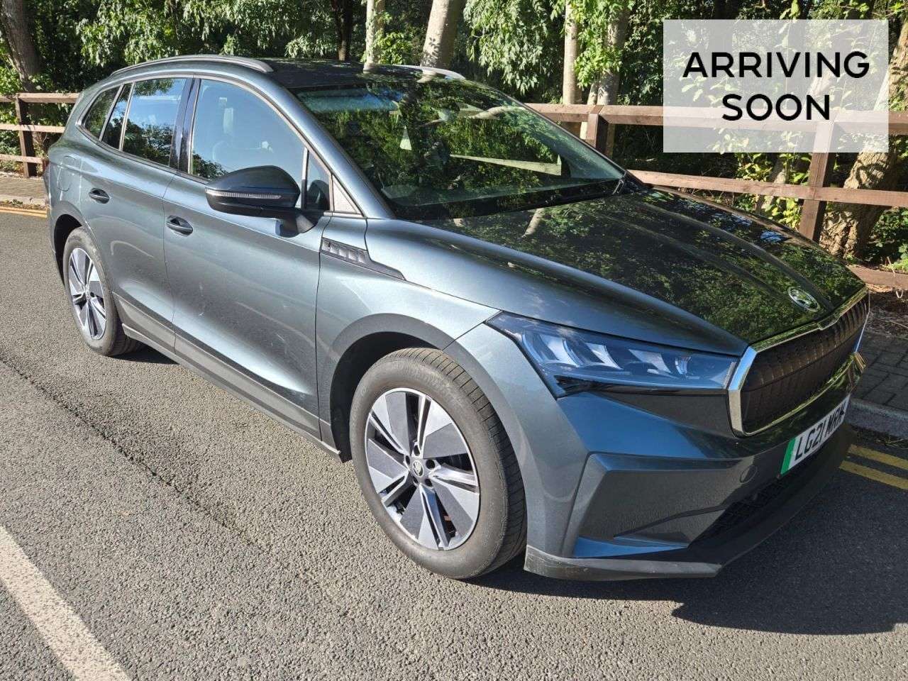 A 2021 SKODA ENYAQ IV iV 62kWh 60 SUV 5dr Electric Auto (179 ps) A 2021 SKODA ENYAQ IV iV 62kWh 60 SUV 5dr Electric Auto (179 ps)