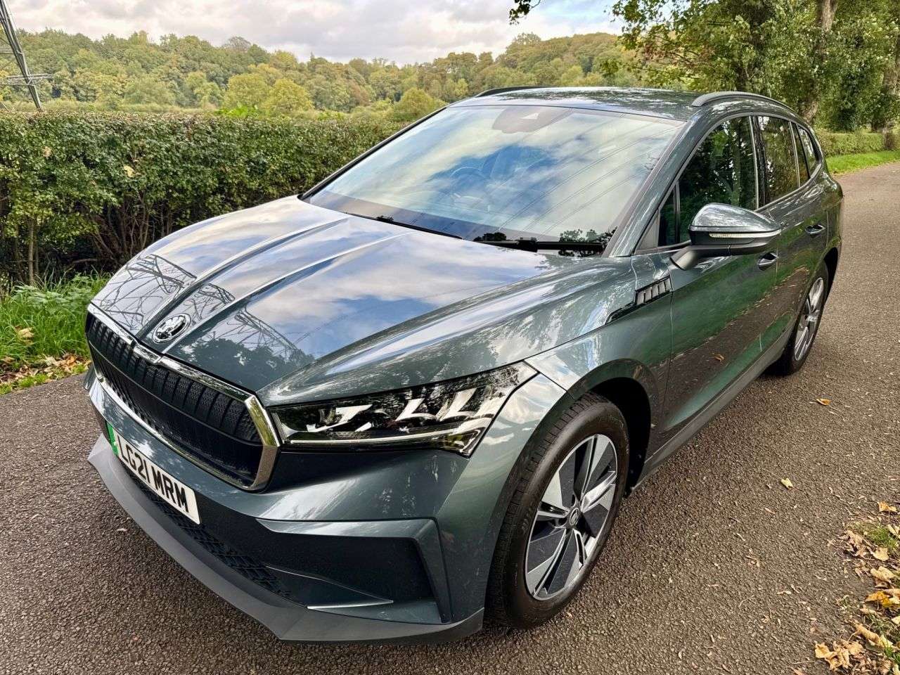 A 2021 SKODA ENYAQ IV iV 62kWh 60 SUV 5dr Electric Auto (179 ps) A 2021 SKODA ENYAQ IV iV 62kWh 60 SUV 5dr Electric Auto (179 ps)